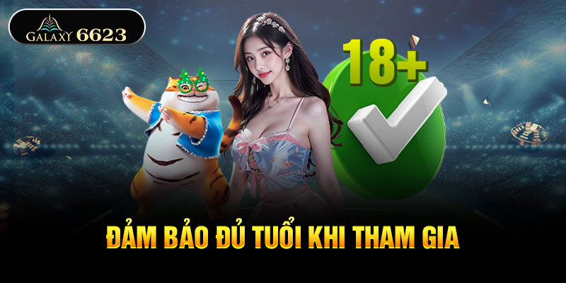 Đảm bảo đủ tuổi khi tham gia 